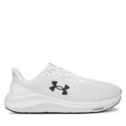 Buty do biegania Under Armour. Białe buty do biegania Under Armour, bez wzorów, bez zapięcia, do biegania. Za 259.99 zł.