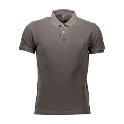 Koszulka polo w kolorze ciemnobrązowym. Bezrękawniki marki GANT. W wyprzedaży za 254.95 zł.