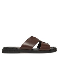 Klapki Tommy Hilfiger. Brązowe klapki Tommy Hilfiger. Za 309.99 zł.