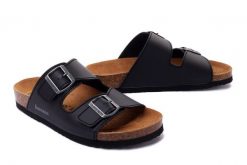 DR. BRINKMANN 600303-1 schwarz, klapki profilaktyczne męskie. Czarne klapki Dr. Brinkmann. Za 151.92 zł.