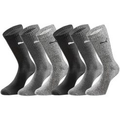 SKARPETY Puma Crew Socks 6-pack, Dla obu płci. Skarpety Puma, bez wzorów, z bawełny. Za 190.00 zł.