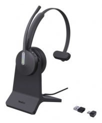 Zestaw słuchawkowy Yealink BH70 Mono Teams z podstawką ładującą USB-C/A. Słuchawki bezprzewodowe yealink. Za 494.99 zł.