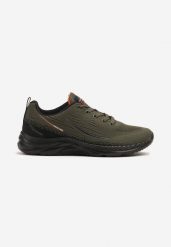 Ciemnobeżowe Buty Sportowe Sneakersy z Ozdobnym Tłoczeniem Araviriel. Brązowe buty sportowe casual Born2be, bez wzorów, z jeansu, bez zapięcia. W wyprzedaży za 103.99 zł.
