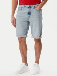 Calvin Klein Jeans Szorty jeansowe J30J327193 Niebieski Slim Fit. Niebieskie szorty Calvin Klein Jeans, m, bez wzorów, z bawełny. Za 219.99 zł.