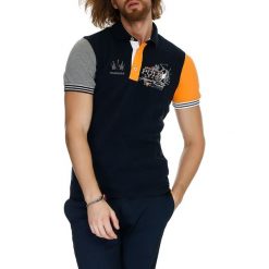 Koszulka polo w kolorze ciemnoniebieskim. Koszulki polo marki Galvanni. W wyprzedaży za 249.95 zł.