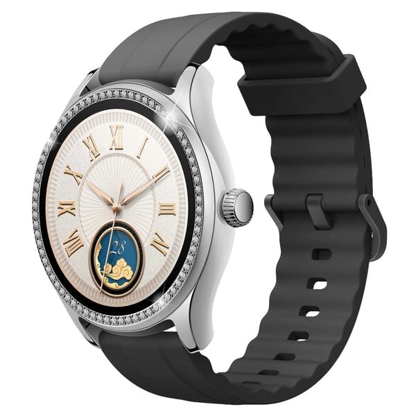 Zegarek Inteligentny Kuura+ WS v2 - Czarny. Czarne zegarki KUURA. Za 329.00 zł.