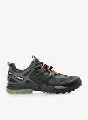 Buty męskie AKU Rocket DFS GTX. Czarne buty turystyczne Aku, bez wzorów, z gore-texu, bez zapięcia, trekkingowe, gore-tex. Za 764.00 zł.