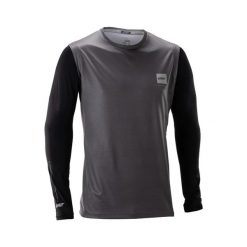 Dżersej z długim rękawem Leatt Gravity 2.0. Szare odzież kompresyjna LEATT, xl, bez wzorów, z dżerseju, rowerowe. Za 287.00 zł.