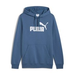 Puma Ess No. 1 Logo Hoodie Fl (S) Dorośli. Niebieskie bluzy Puma, m, bez wzorów, z bawełny, bez kaptura. Za 168.99 zł.