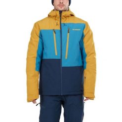 Kurtka Narciarska Męska Fundango Atlas. Brązowe kurtki narciarskie i snowboardowe Fundango, m, bez wzorów, narciarskie. W wyprzedaży za 599.00 zł.