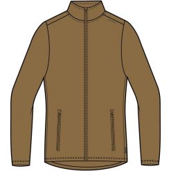 Bluza męska VIKING Tesero Man Polartec. Brązowe bluzy bez kaptura Viking, l, bez wzorów, z materiału, bez kaptura. Za 239.90 zł.