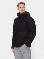 Stone Island Kurtka przejściowa 8115454F4 Czarny Regular Fit. Czarne kurtki Stone Island, l, bez wzorów, z wełny, bez kaptura. Za 4,349.00 zł.