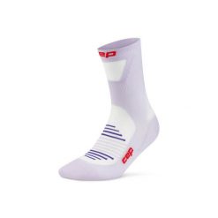 Męskie skarpety sportowe kompresyjne do połowy łydki PRO Run Ultralight CEP. Fioletowe odzież kompresyjna CEP, bez wzorów. Za 114.00 zł.