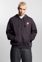Bluza sportowa męska Prosto Damage Target z kapturem. Szare bluzy z kapturem Prosto., m, z aplikacjami, z bawełny, z kapturem. Za 235.99 zł.