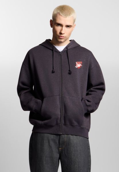 Bluza sportowa męska Prosto Damage Target z kapturem. Szare bluzy z kapturem Prosto., m, z aplikacjami, z bawełny, z kapturem. Za 235.99 zł.