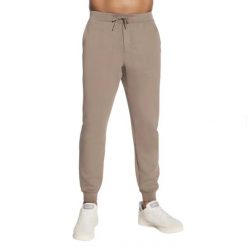 Spodnie sportowe męskie Skechcloud Elevate 2.0 Jogger Pant. Brązowe joggery i bojówki Skechers, m, bez wzorów, z materiału, sportowe. Za 269.99 zł.