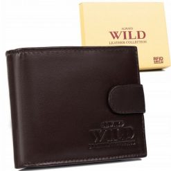 Portfel męski Always Wild N7L-P-SCR brązowy. Brązowe portfele Always Wild, bez wzorów, ze skóry. Za 45.00 zł.