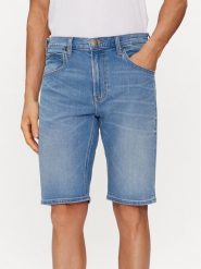 Lee Szorty jeansowe 5 Pocket 112349235 Niebieski Regular Fit. Niebieskie szorty Lee, m, bez wzorów, z bawełny. Za 159.99 zł.