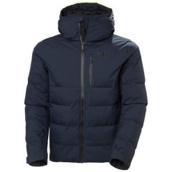 Kurtka wodoodporna Helly Hansen. Niebieskie kurtki przeciwdeszczowe Helly Hansen, na zimę, m, bez wzorów, bez kaptura. W wyprzedaży za 1,373.75 zł.