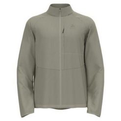 Kurtka męska Odlo ZEROWEIGHT Jacket. Szare kurtki ODLO, m, bez wzorów, bez kaptura. W wyprzedaży za 494.99 zł.