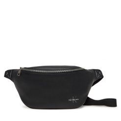 Saszetka nerka Calvin Klein Jeans. Czarne saszetki i nerki Calvin Klein Jeans, bez wzorów, z jeansu. Za 219.99 zł.