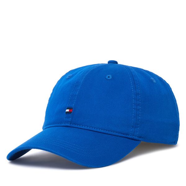 Czapka z daszkiem Tommy Hilfiger. Niebieskie czapki z daszkiem Tommy Hilfiger, bez wzorów. Za 169.99 zł.