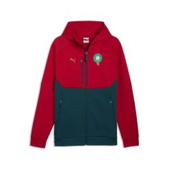 Bluza z kapturem zamek Maroko Tech. Czerwone bluzy z kapturem Puma, m, bez wzorów, z kapturem. Za 343.50 zł.