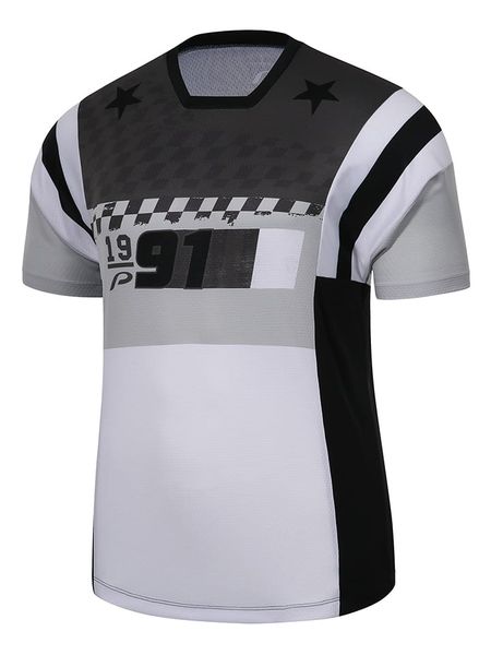 Protective Koszulka kolarska "Beat the Rush" w kolorze czarno-białym rozmiar: XXL. Białe t-shirty sportowe Protective, bez wzorów, z materiału, bez ramiączek, rowerowe. Za 104.95 zł.
