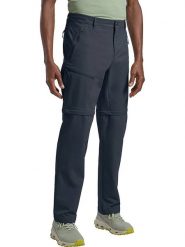 Jack Wolfskin Spodnie trekkingowe Zipp-Off "Pico Trail" w kolorze granatowym rozmiar: 48. Niebieskie spodnie treningowe długie Jack Wolfskin, bez wzorów. Za 291.93 zł.
