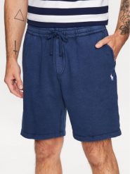 Polo Ralph Lauren Szorty sportowe 710704271016 Granatowy Regular Fit. Niebieskie krótkie spodenki sportowe Polo Ralph Lauren, m, bez wzorów, z bawełny. Za 369.99 zł.