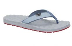 Sandały Sandal Way SBGB/42. Czerwone sandały LIZARD, ze skóry, bez zapięcia. Za 86.30 zł.