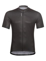 Odlo Koszulka kolarska "Essential" w kolorze czarnym rozmiar: L. Czarne t-shirty sportowe ODLO, bez wzorów, z materiału, bez ramiączek, rowerowe. Za 278.66 zł.