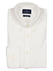 Hackett London Koszula - Tailored fit - w kolorze białym rozmiar: XXL. Białe koszule Hackett London, xxl, bez wzorów, z bawełny, bez kołnierzyka, bez ramiączek. Za 217.99 zł.