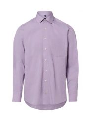 Andrew James Męska koszula biznesowa Mężczyźni Regular Fit Bawełna (100%) lila wzorzysty, 38. Koszule Andrew James, m, bez wzorów, z bawełny, bez kołnierzyka, bez ramiączek. Za 129.95 zł.