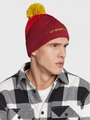 La Sportiva Czapka Knitty Y58320319 Czerwony. Czerwone czapki zimowe La Sportiva, bez wzorów, z materiału. Za 169.99 zł.