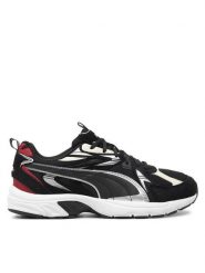 Puma Sneakersy Milenio Tech Suede 393489 13 Czarny. Czarne buty sportowe casual Puma, bez wzorów, z materiału, bez zapięcia. Za 269.99 zł.