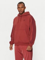 Adidas Bluza adicolor JP1072 Czerwony Loose Fit. Czerwone bluzy Adidas, m, bez wzorów, z bawełny, bez kaptura. Za 209.99 zł.