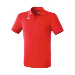 Polo Erima Fonctionnel. Czerwone koszulki polo Erima, s, bez wzorów, bez kołnierzyka, bez ramiączek. Za 157.40 zł.