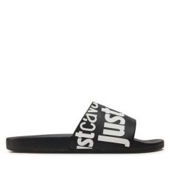 Klapki Just Cavalli. Czarne klapki Just Cavalli. Za 169.99 zł.