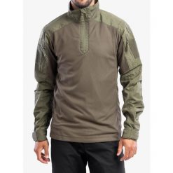 Bluza męska Helikon-Tex MCDU Combat Shirt - NyCo Ripstop. Zielone bluzy Helikon-Tex, m, bez wzorów, bez kaptura. Za 314.99 zł.