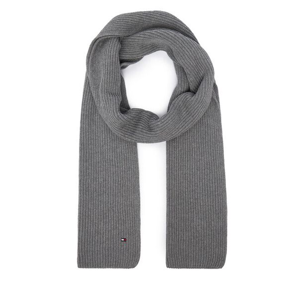 Szalik Tommy Hilfiger. Szare szaliki Tommy Hilfiger, bez wzorów. Za 249.99 zł.