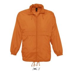 Windbreaker Sol's Surf. Brązowe kurtki przeciwdeszczowe SOL'S, m, bez wzorów, bez kaptura. Za 123.50 zł.