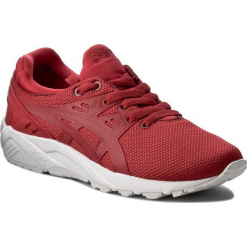 Sneakersy ASICS - TIGER Gel-Kayano Trainer Evo H707N True Red/True Red 2323. Czerwone buty sportowe casual marki ASICS, z materiału. W wyprzedaży za 249.00 zł.