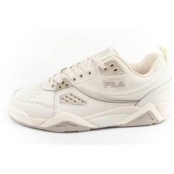Buty do chodzenia męskie Fila Casim. Białe buty sportowe casual Fila, bez wzorów, z materiału, bez zapięcia. Za 299.00 zł.