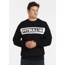 Bluza męska Pitbull Sherwood. Zielone bluzy PITBULL, m, bez wzorów, bez kaptura. W wyprzedaży za 152.90 zł.