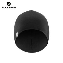 Czapka rowerowa, do biegania, sportowa, pod kask, elastyczna ROCKBROS wełna. Czarne bielizna termoaktywna ROCKBROS, na zimę, l, bez wzorów, z elastanu, bez ramiączek, do biegania. Za 42.99 zł.