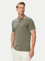 G-Star Raw Polo Dunda D17127-5864 Zielony Slim Fit. Zielone koszulki polo G-Star, l, bez wzorów, z bawełny, bez kołnierzyka, bez ramiączek. Za 183.99 zł.
