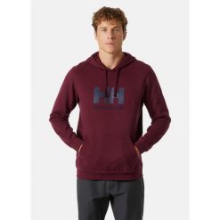 Bluza z kapturem i logo Helly Hansen. Czerwone bluzy z kapturem Helly Hansen, bez wzorów, z kapturem. Za 338.10 zł.