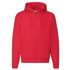 Kurtka Z Kapturem Premium Dla Dorosłych Unisex. Niebieskie kurtki Fruit of the Loom, xl, bez wzorów, z kapturem. Za 167.99 zł.