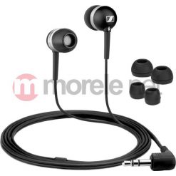 Słuchawki Sennheiser CX300. Czarne słuchawki dokanałowe marki Sennheiser. Za 159.00 zł.